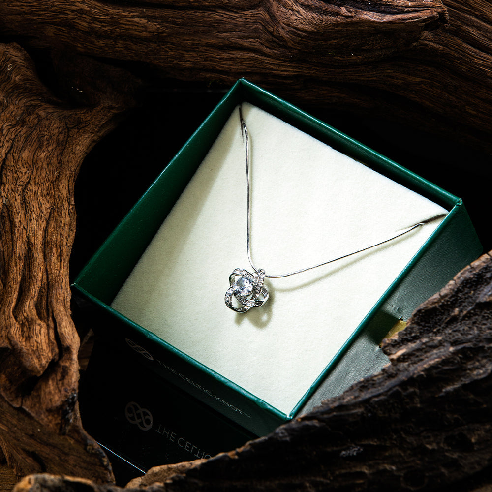 Celtic Knot™ 18K White Gold Pendant