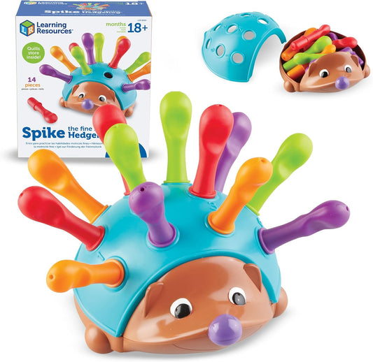 Spike the Fine Motor Hedgehog - Toddler Learning Toys, Fine Motor and Sensory Toys for Kids Ages 18+ Months, Montessori Toys